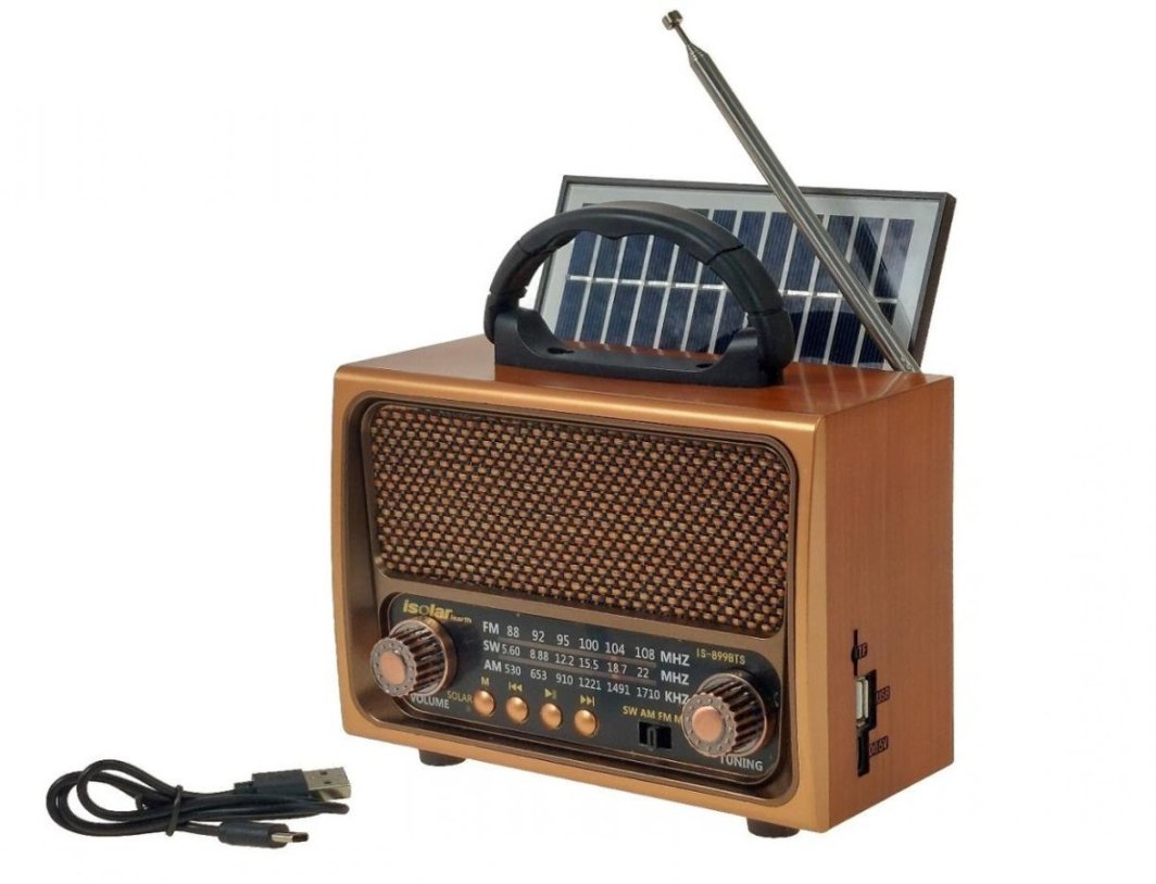 Głośnik z radiem Bluetooth kabel USB MIX 1