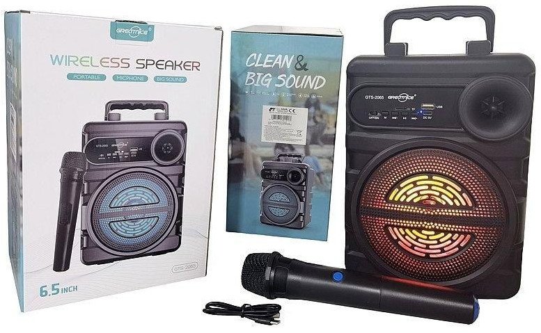 Głośnik z mikrofonem radio USB 1