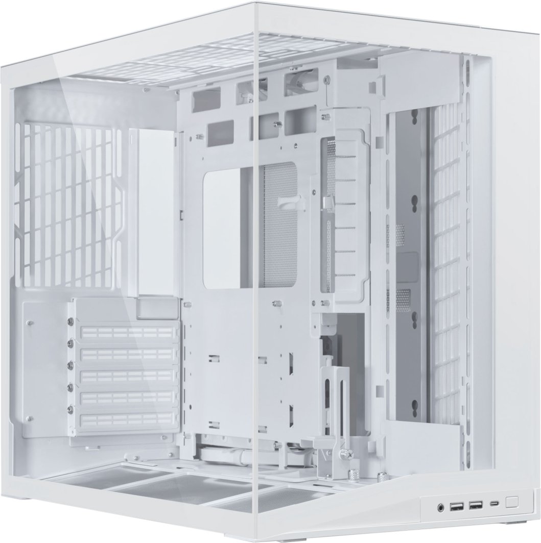 Lian Li O11 Dynamic Mini V2 PC-Gehäuse, Mini-Gehäuse, ATX, Tempered Glass - weiß 1