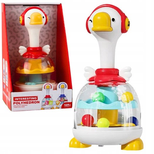 Bączek Z Kuleczkami Zjeżdżalnia Dla Kulek Gęś Czerwona 1