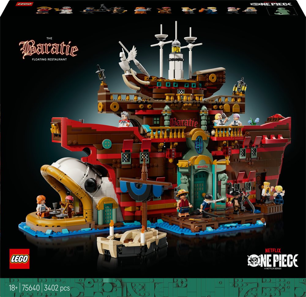 LEGO One Piece Pływająca restauracja Baratie (75640) 1