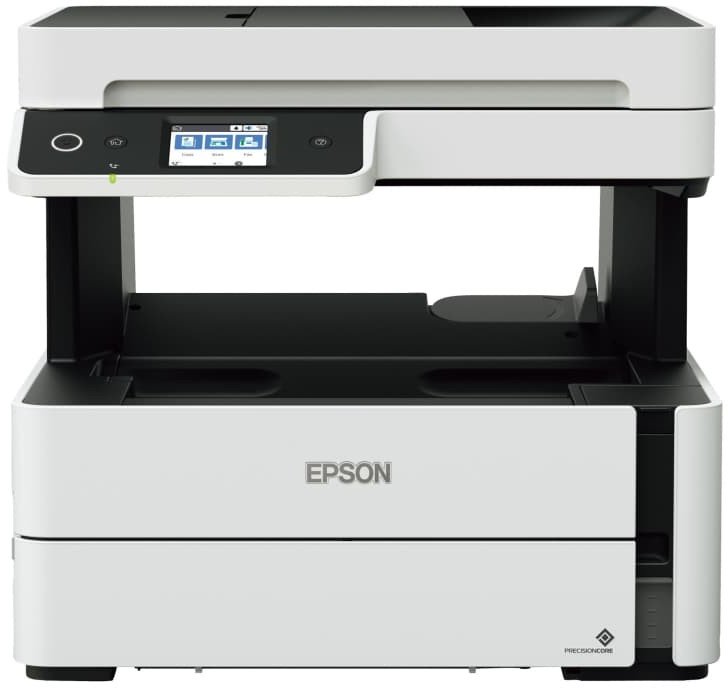 Epson EcoTank ET-M3180 - Multifunktionsdrucker - s/w - Tintenstrahl - ITS - A4/Legal (Medien) - bis zu 15.4 Seiten/Min. (Drucken) - 250 Blatt - 33.6 Kbps - USB 2.0, LAN, Wi-Fi(n) 1
