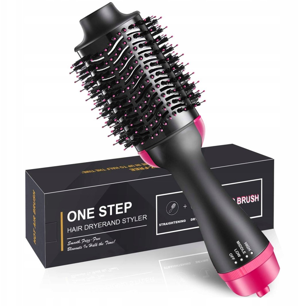 Suszarka szczotka lokówka do stylizacji włosów 4w1 1