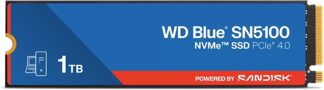 SSD Blue SN5100 1TB PCIe NVMe Gen4 1
