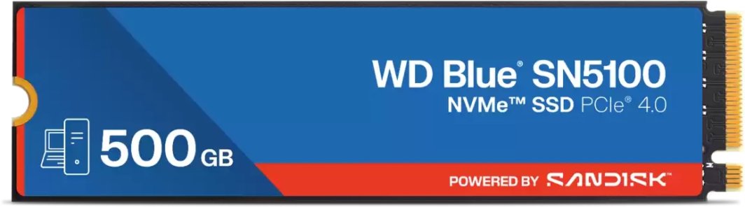 SSD Blue SN5100 500GB PCIe NVMe Gen4 1