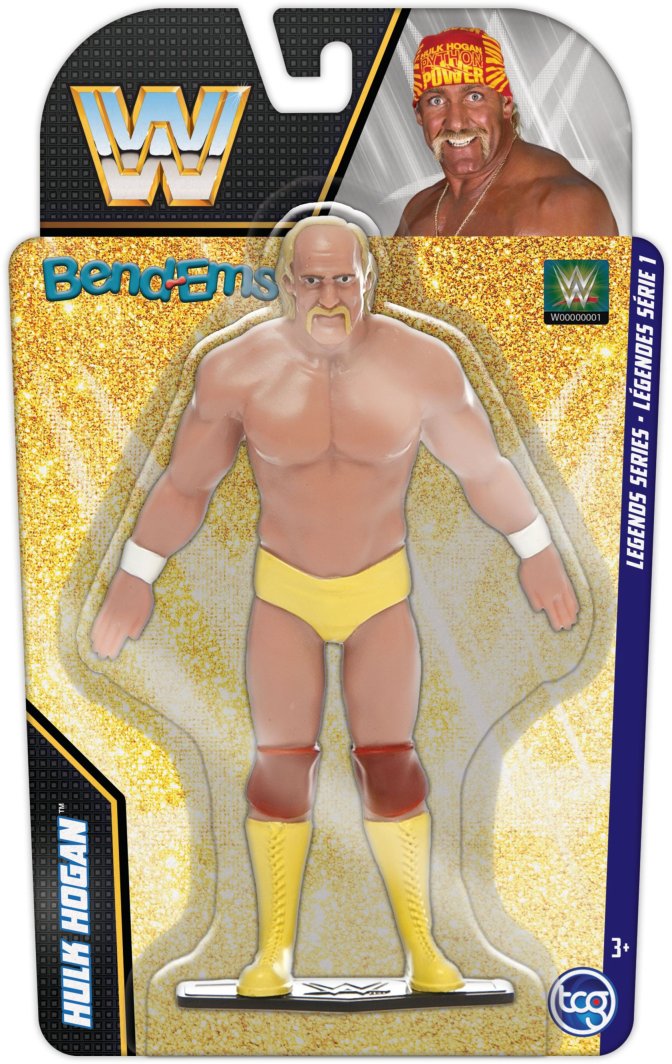 TCG Action figure Bend-Ems WWE Legends 1