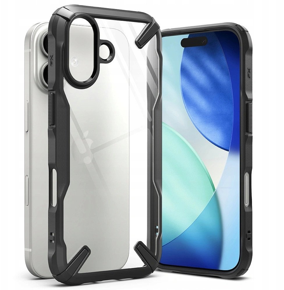 Etui Ringke Fusion-X do Apple iPhone 17 Black 1