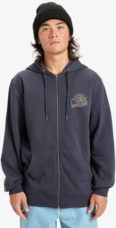 Quiksilver Zip Hoodie EQYFT05133-KSH0 Granatowe L 1