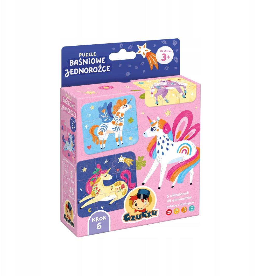 CzuCzu puzzle Baśniowe jednorożce 94195 1