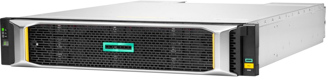 HPE MSA 2060 10Gb iSCSI LFF Storage, 12 Slot LFF (3.5") Chassis, 2x 4-port 10/25G SFP28 iSCSI Controller, SFPs/DAC Kabel sind NICHT enthalten, Garantie 3-0-0 1