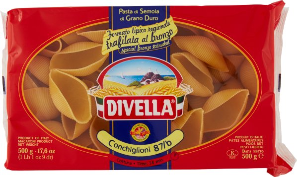 Makaron Formati Speciali Conchiglioni 500g - Divella 1