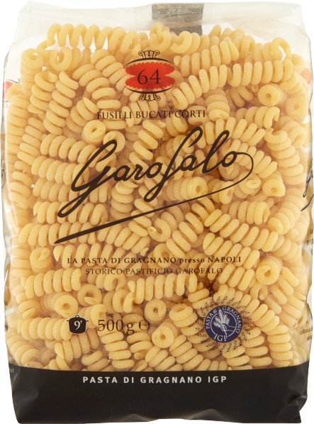 Makaron fusilli bucati 64 500g - Garofalo 1