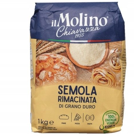 Mąka Semola Rimacinata di Grano Duro 1 kg - il Molino Chiavazza 1