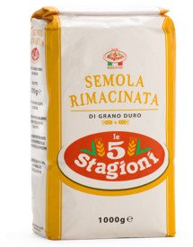 Mąka Semola Rimacinata 1kg - 5 Stagioni 1