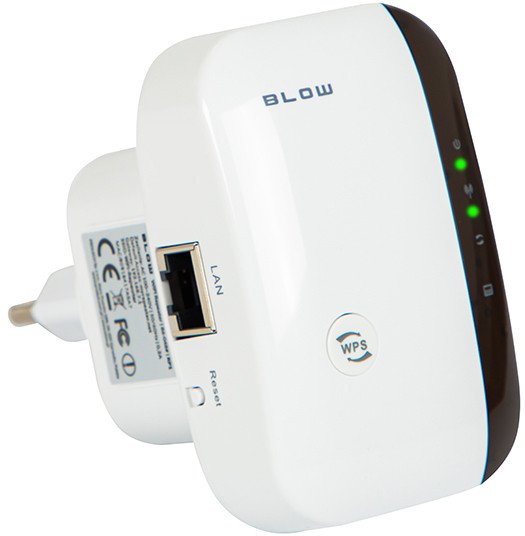 86-048# Wzmacniacz sygnału wi-fi repeater 300mb/s rp-1 blow 1