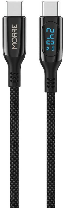 MORRE KABEL DO ŁADOWARKI USB-C 240W 2m Z WYŚWIETLACZEM LED 1
