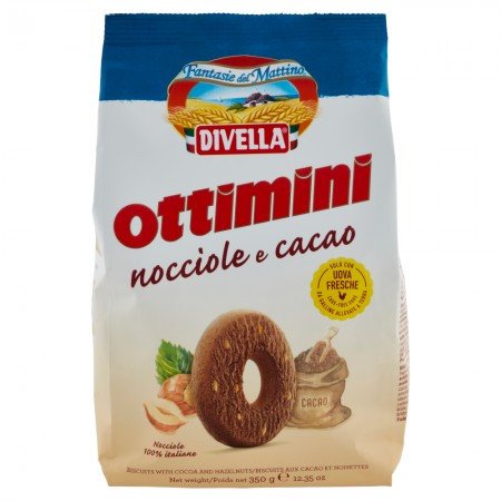 Ciastka Ottimini Nocciola 350g - Divella 1