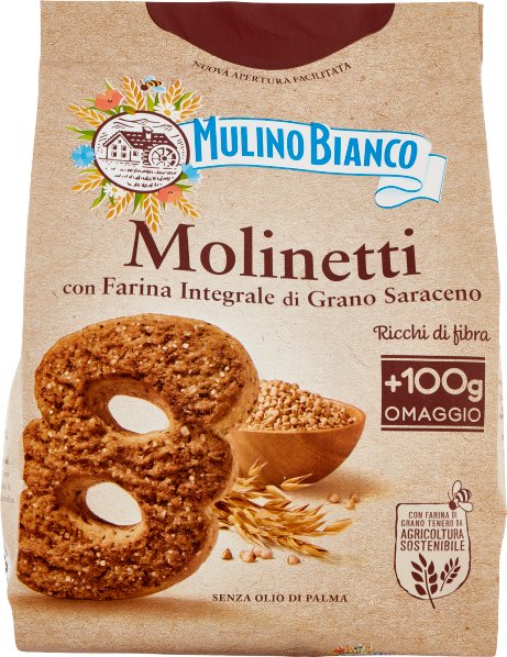 Ciastka Molinetti pełnoziarniste 800g - Mulino Bianco 1