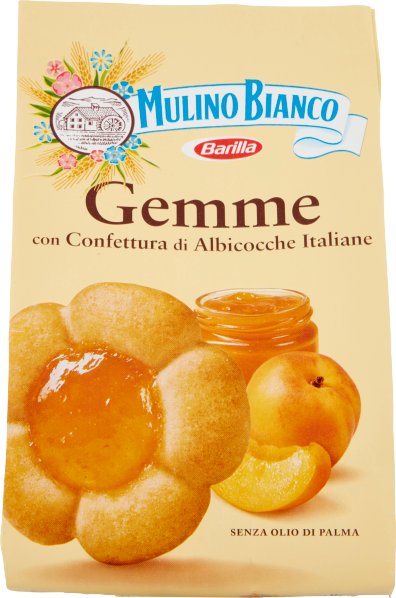 Ciastka z morelą Albicocca Gemme 200g - Mulino Bianco 1