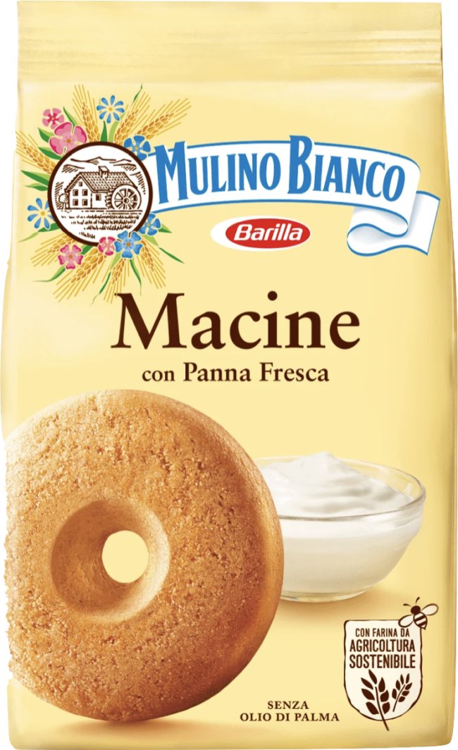 Ciastka kruche Macine con Panna Fresca 350g - Mulino Bianco 1