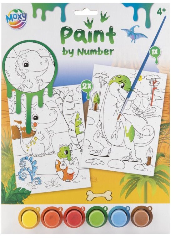 CCG malowanie po numer.A4 dinusie 150135 42173 1