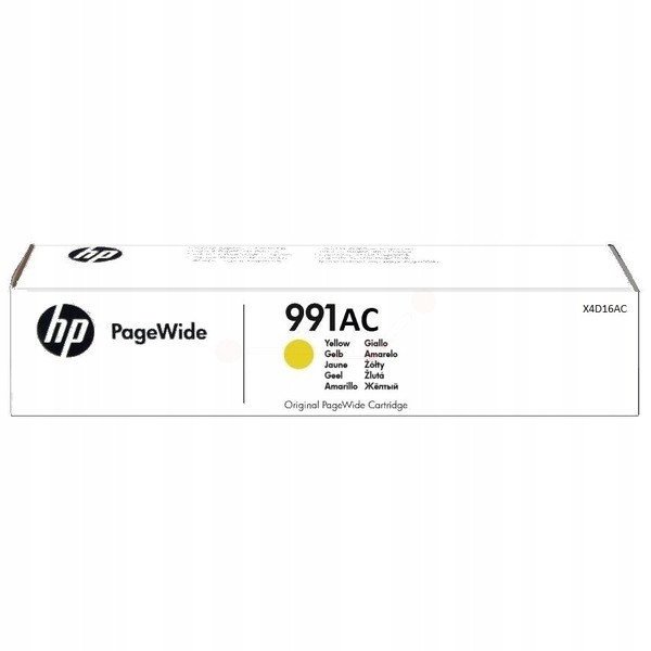 HP Ink No.991AC Yellow X4D16AC 1