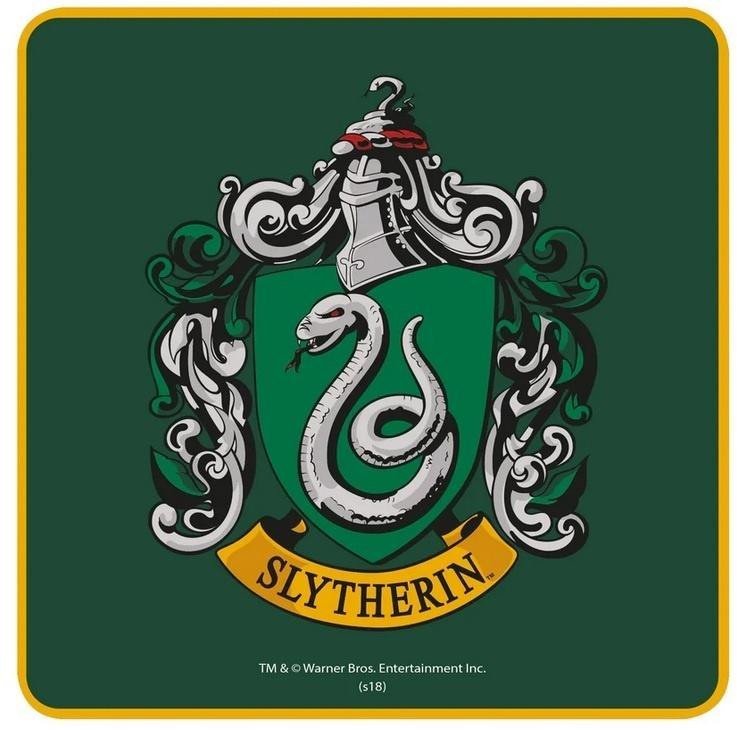 Harry Potter Podkładka pod kubek Slytherin EDUKAMP 1