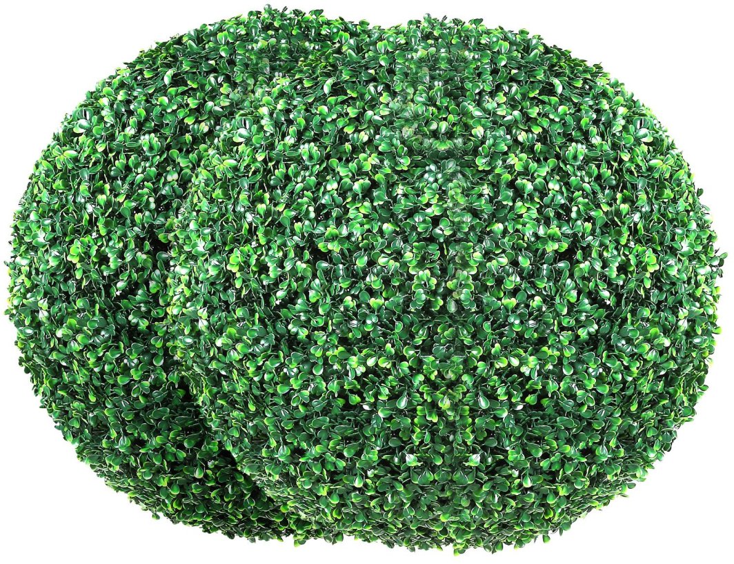 Sztuczna roślina sztuczny bukszpan topiary 2 szt 40 cm 1