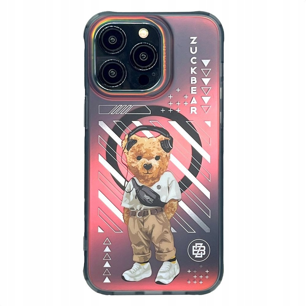 ZUCK BEAR futerał NEW YORK NEVER SLEEPS MAG kompatybilny z MagSafe do IPHONE 15 Pro Max manhattan urbane 1