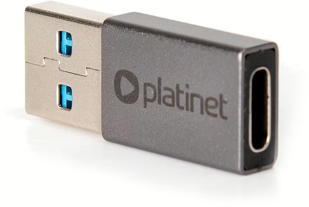 PLATINET MEDIA ADAPTER USB-A TO USB-C [45922] 1