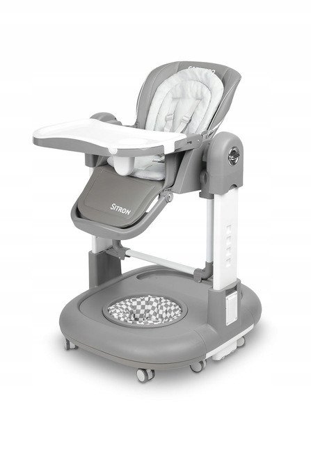 KRZESEŁKO DO KARMIENIA SITRON GREY 1