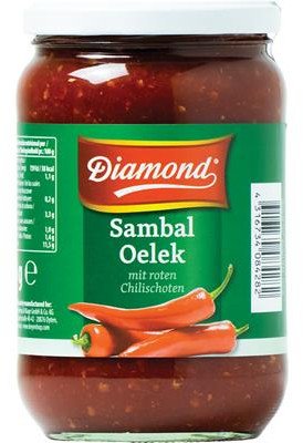 Ostry sos Sambal Oelek 740g - Diamond 1