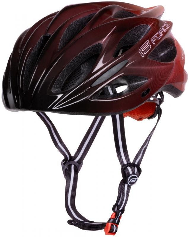 Salmas FORCE BULL HUE MIPS // dydis L-XL (58-61 cm) (raudona/juoda) 1