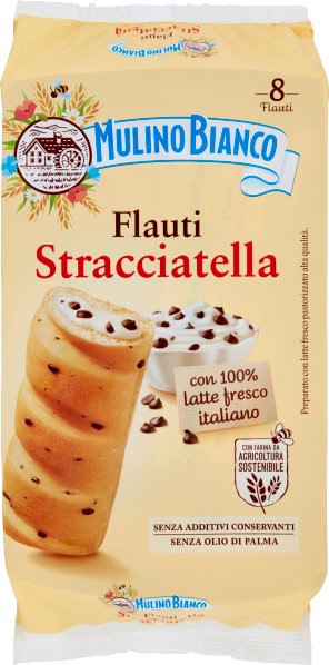 Ciastka z kremem Flauti Stracciatella 280g - Mulino Bianco 1