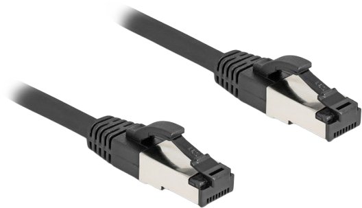 DeLOCK 80566 kabel sieciowy Czarny 0,25 m Cat8.1 S/FTP (S-STP) 1