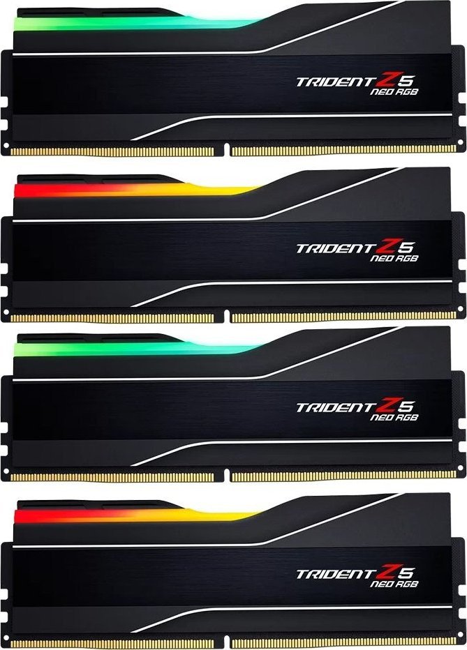 Pamięć G.Skill Trident Z5 Neo RGB, DDR5, 256 GB, 6000MHz, CL36 (F5-6000J3644D64GX4-TZ5NR) 1