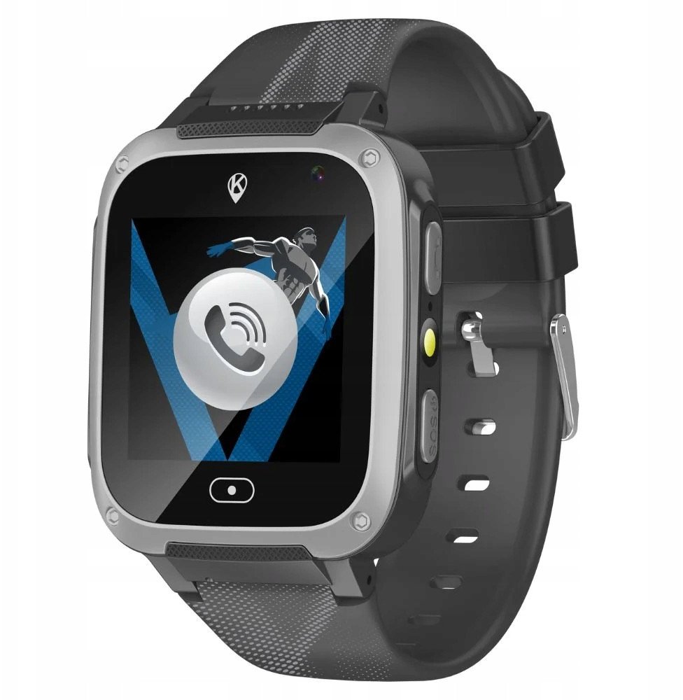 Smartwatch dla dziecka KiDiZ Basic czarny 1