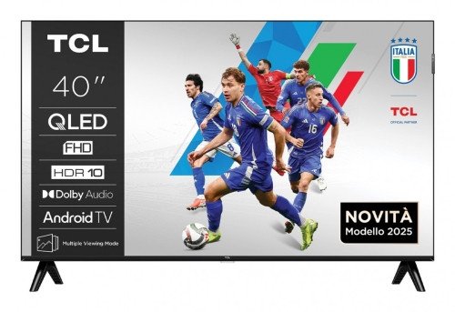 TCL S59K 40S59K Telewizor 101,6 cm (40") Full HD Smart TV Wi-Fi Metaliczny 1