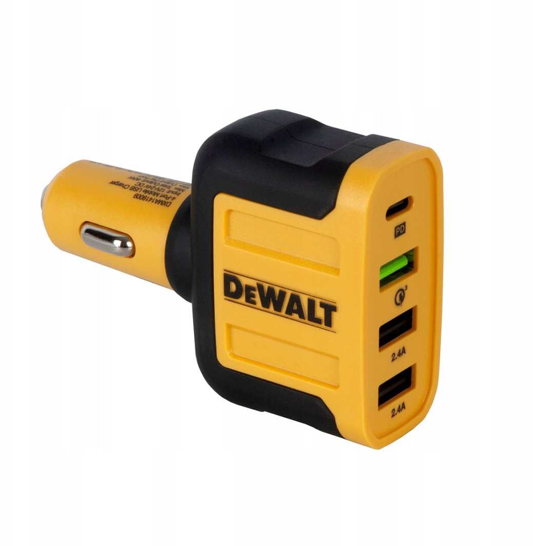Ładowarka Dewalt DWT1419009 3x USB-A 1x USB-C 2.4 A  (DXMA141-9009-DWG) 1