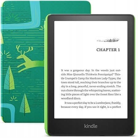 Amazon Kindle Paperwhite Kids/6.8"/16GB/WiFi/Emerald Forest Cover 1
