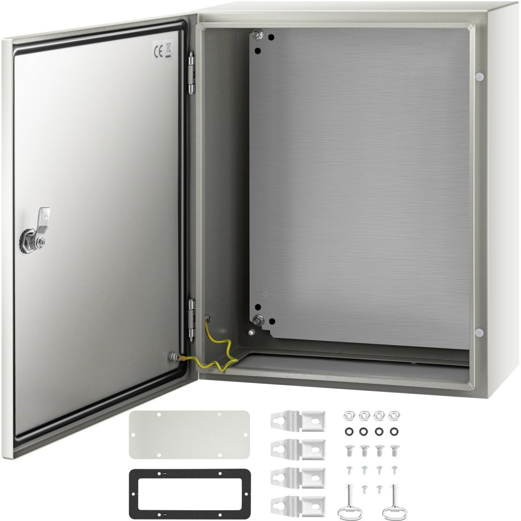 Skrzynka elektryczna rozdzielnia obudowa metalowa 50x40x20 cm IP66 1
