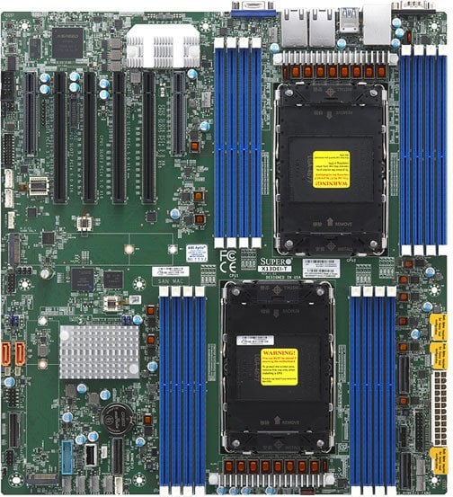 Supermicro MBD-X13DEI-T Intel C741 LGA 4677 (Socket E) Rozszerzone ATX 1