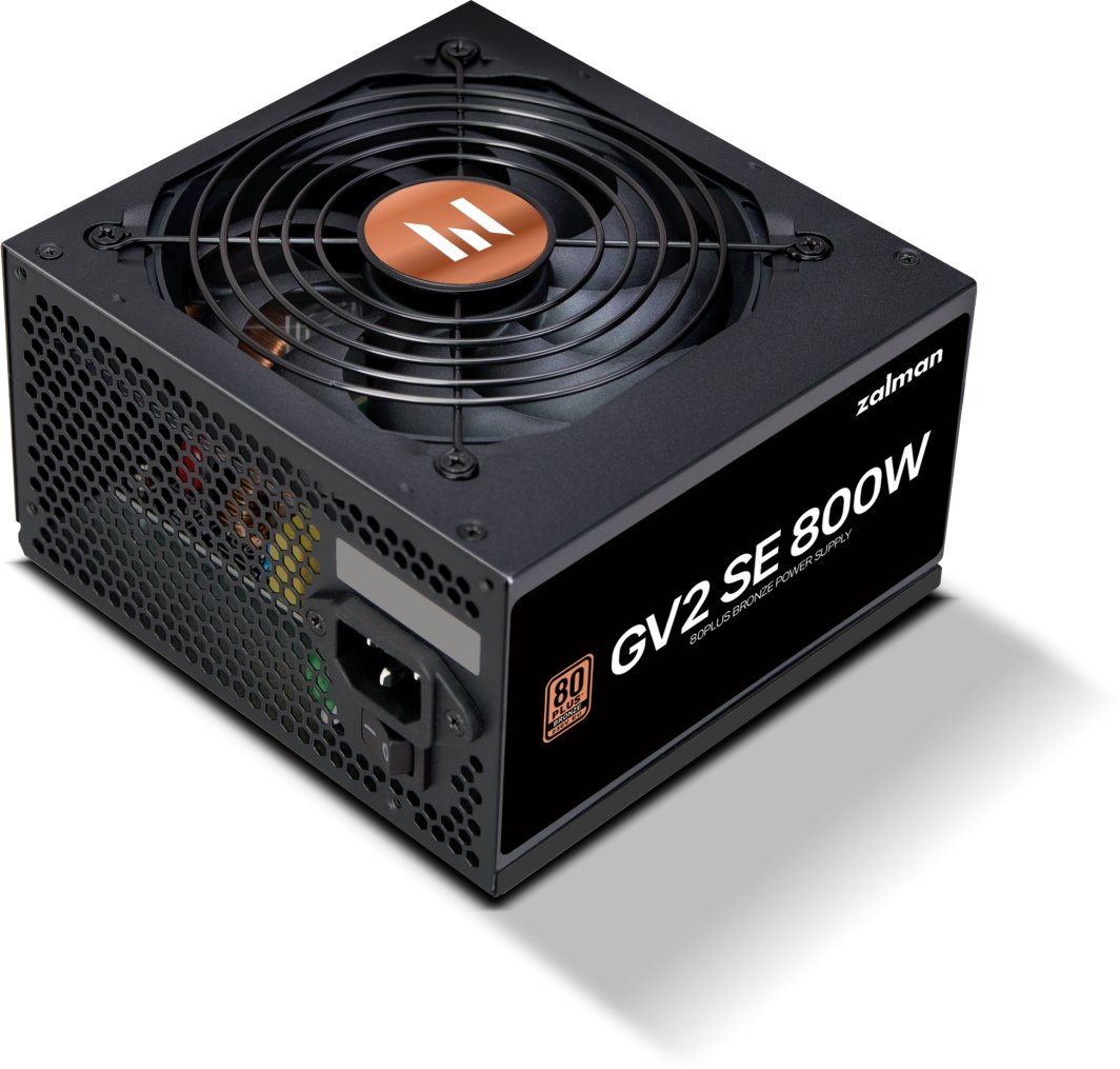 Zalman GV2SE moduł zasilaczy 800 W 20+4 pin ATX ATX Czarny 1