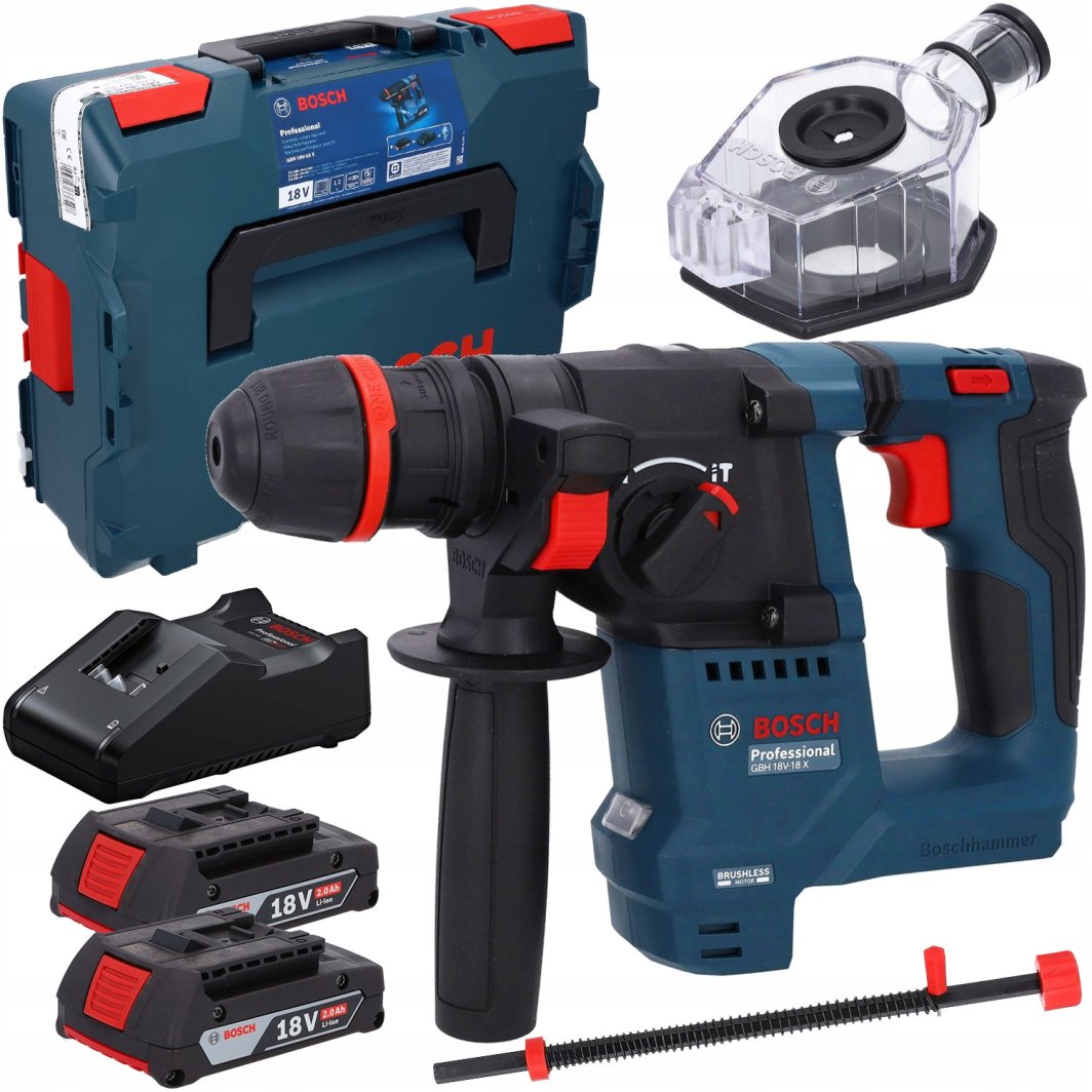 Akumuliatorinis perforatorius BOSCH GBH 18V-18 X 1