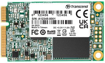 Transcend 220S 128 GB mSATA Serial ATA III 3D NAND 1