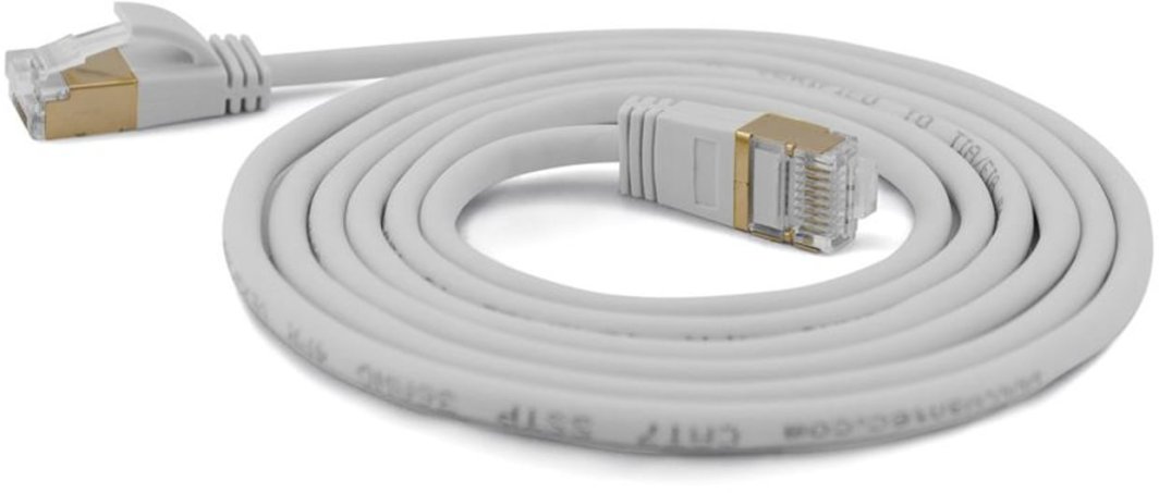 Wantec 7184 kabel sieciowy Szary 0,2 m Cat7 S/FTP (S-STP) 1