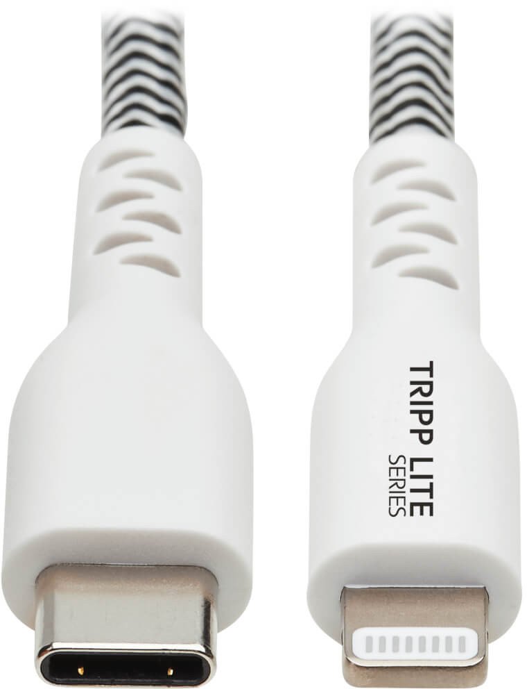 Kabel USB Eaton Lightning - USB-C 3.05 m Biały (M102-010-HD)