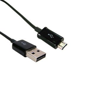 Kabel USB USB-A - microUSB 1 m Czarny