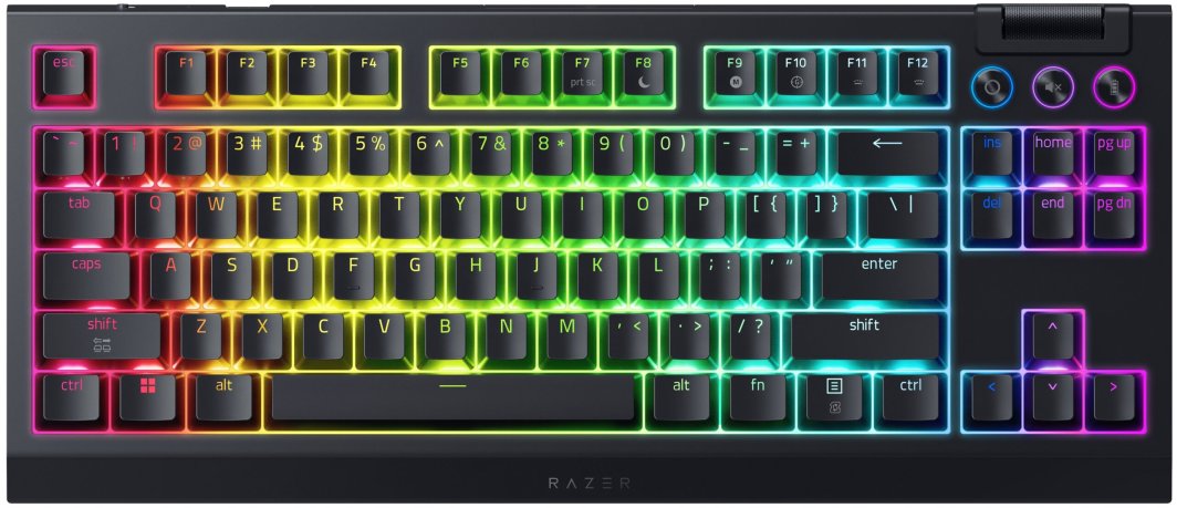 Klawiatura Razer BlackWidow V4 Tenkeyless HyperSpeed Orange (RZ03-05480100-R3M1) 1