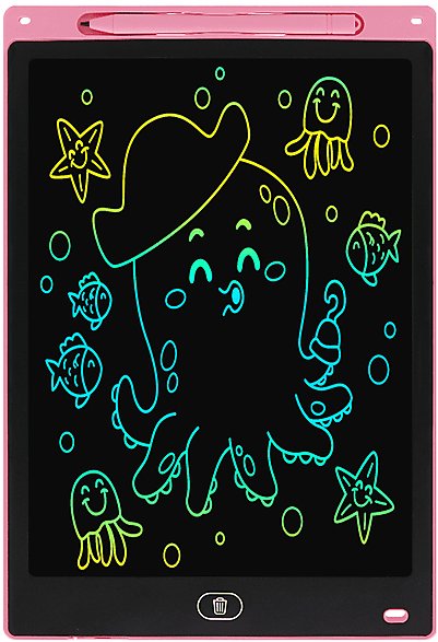 BELINE Tablet do rysowania 12" różowy 1